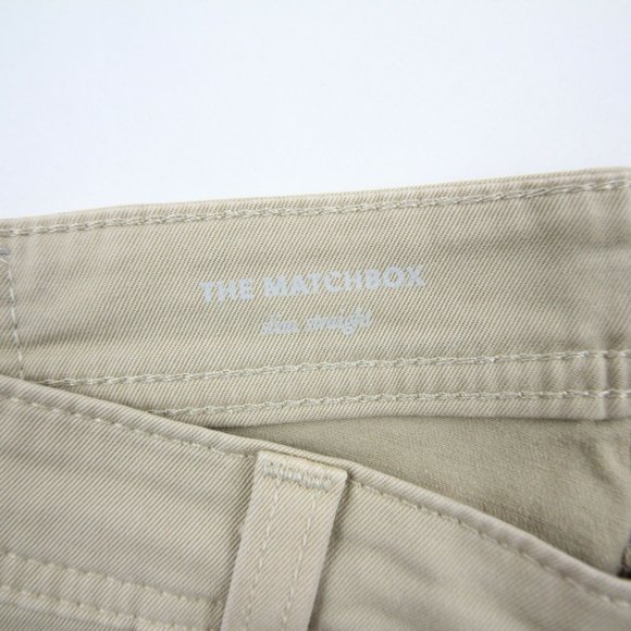 Adriano Goldschmied Womens The Matchbox Slim Straight Pants Cotton Blend Size 32 - Picture 8 of 11
